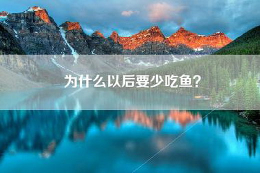 为什么以后要少吃鱼？