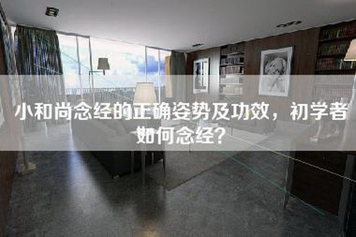 小和尚念经的正确姿势及功效，初学者如何念经？