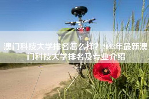 澳门科技大学排名怎么样？2023年最新澳门科技大学排名及专业介绍