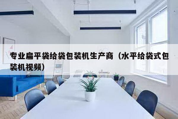 专业扁平袋给袋包装机生产商（水平给袋式包装机视频）