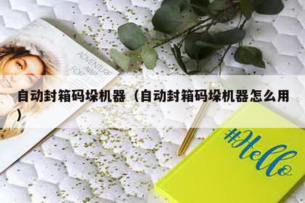 自动封箱码垛机器（自动封箱码垛机器怎么用）