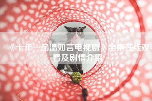 《十年一品温如言电视剧》全集在线观看及剧情介绍