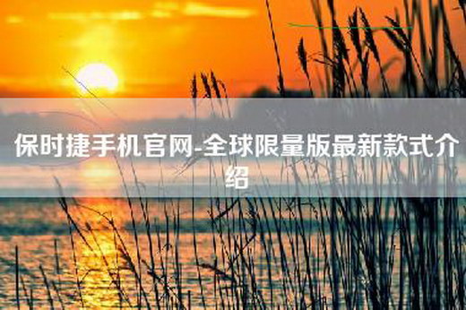 保时捷手机官网-全球限量版最新款式介绍