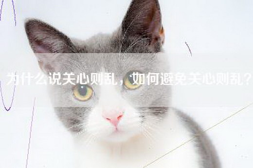 为什么说关心则乱，如何避免关心则乱？