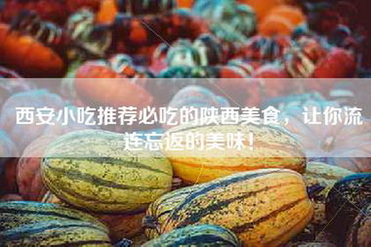 西安小吃推荐必吃的陕西美食，让你流连忘返的美味！