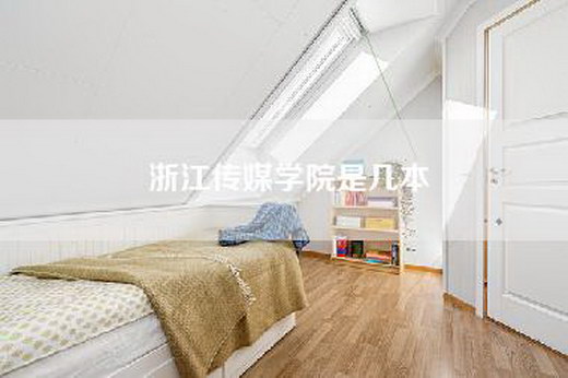 浙江传媒学院是几本