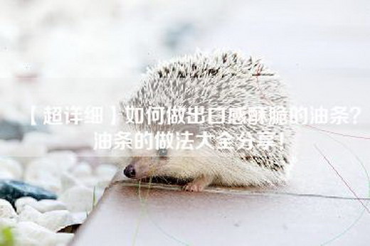 【超详细】如何做出口感酥脆的油条？油条的做法大全分享！