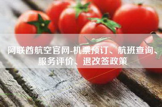 阿联酋航空官网-机票预订、航班查询、服务评价、退改签政策