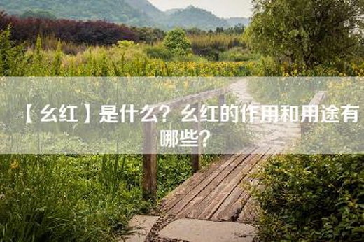 【幺红】是什么？幺红的作用和用途有哪些？