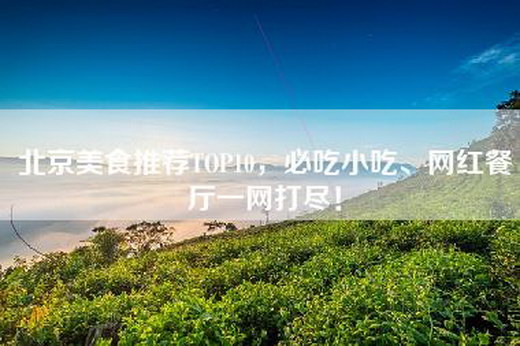 北京美食推荐TOP10，必吃小吃、网红餐厅一网打尽！