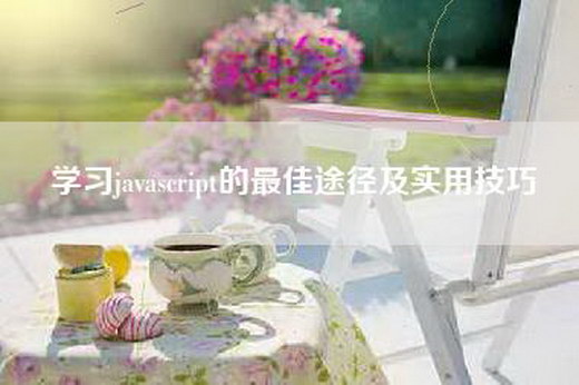 学习javascript的最佳途径及实用技巧