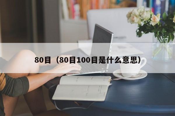 80目(80目100目是什么意思)