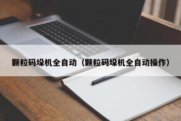 颗粒码垛机全自动(颗粒码垛机全自动操作)